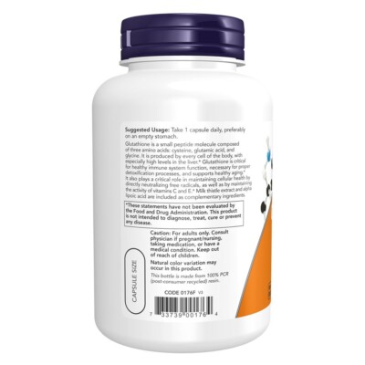 now glutathione 500mg uk Foods 500 mg 120 Veg Capsules Antioxidant Detox Liver Support perfect for integrating into