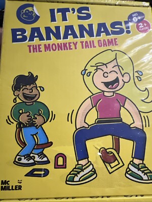It's Bananas! The Monkey Tail Game Funny Party & Great Family Game-NEW & Sealed