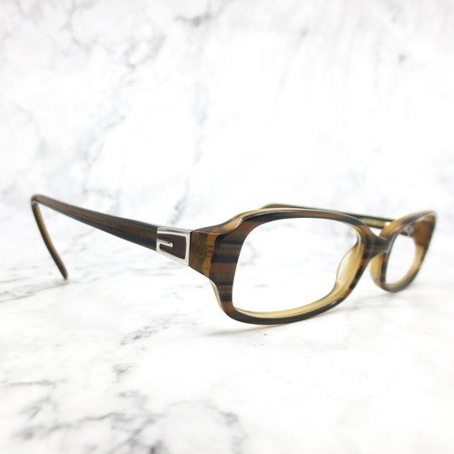 GUESS GU150 GRN Eyeglasses Brown Full Rim round Frames 51-16-135
