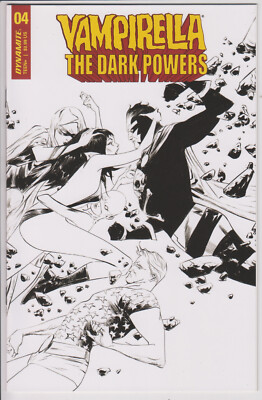 Vampirella The Dark Powers #4 Jae Lee B&W 1:40 Variant