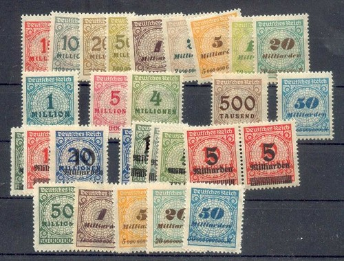 Dr-Infla Di 313/337 HT All Equipped With Korbdeckelsprung MNH Unstamped Ca (G6