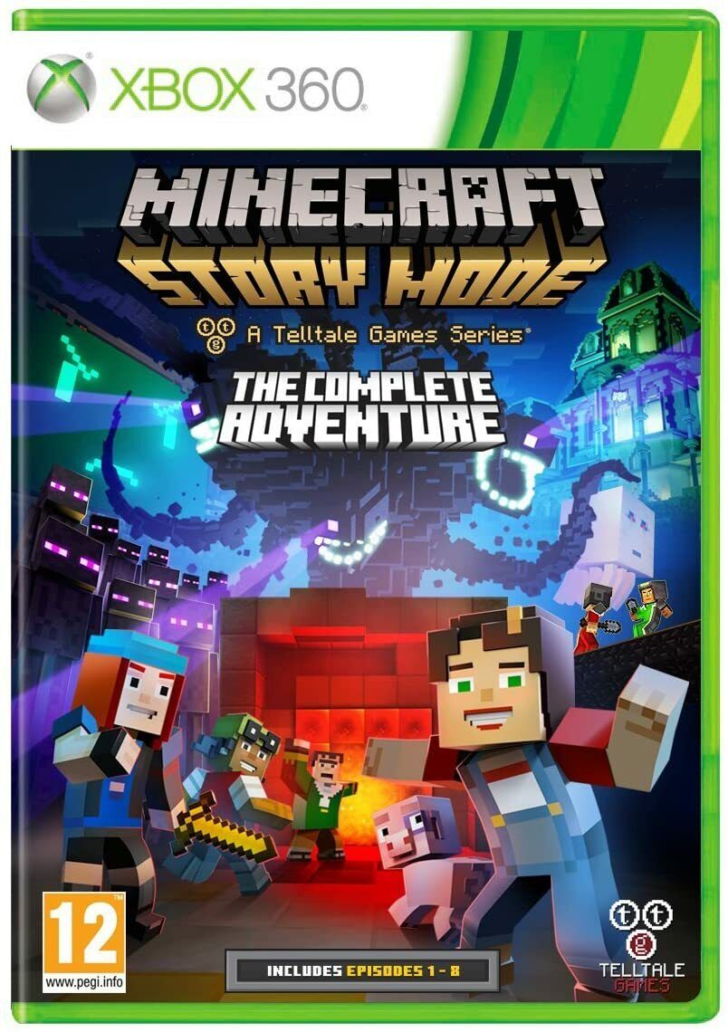 Jogo Minecraft: Story Mode (The Complete Adventure) - Xbox 360