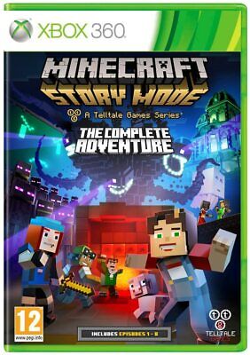 Minecraft Story Mode Xbox 360 Assorted/Bundle Games MINT - FAST