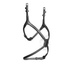 Shires Velociti Lusso Grackle Noseband - Black