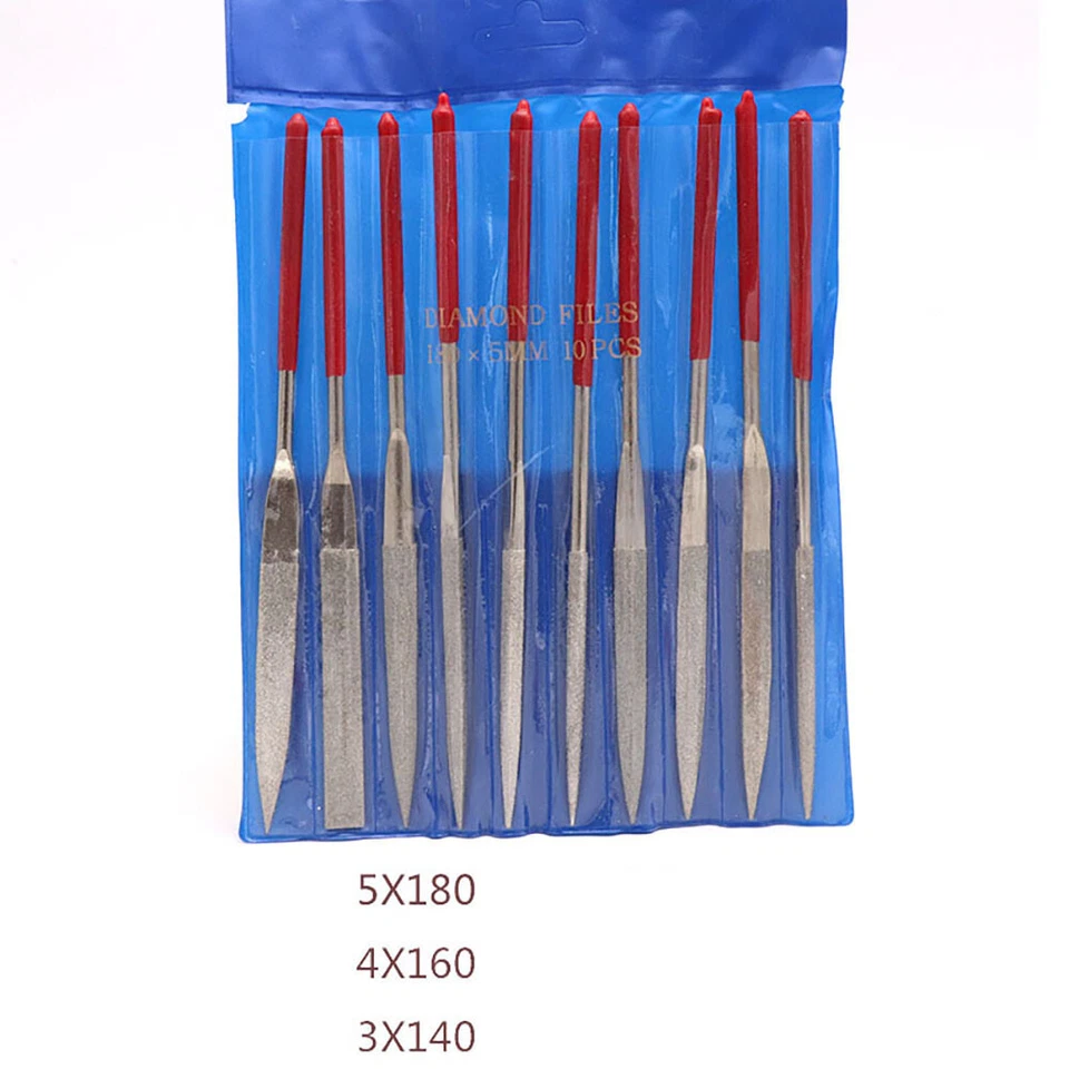 Needle File Set Diamond Precision Professional Metalwork Craftwork Jewelry Tool - Image 3 of 4