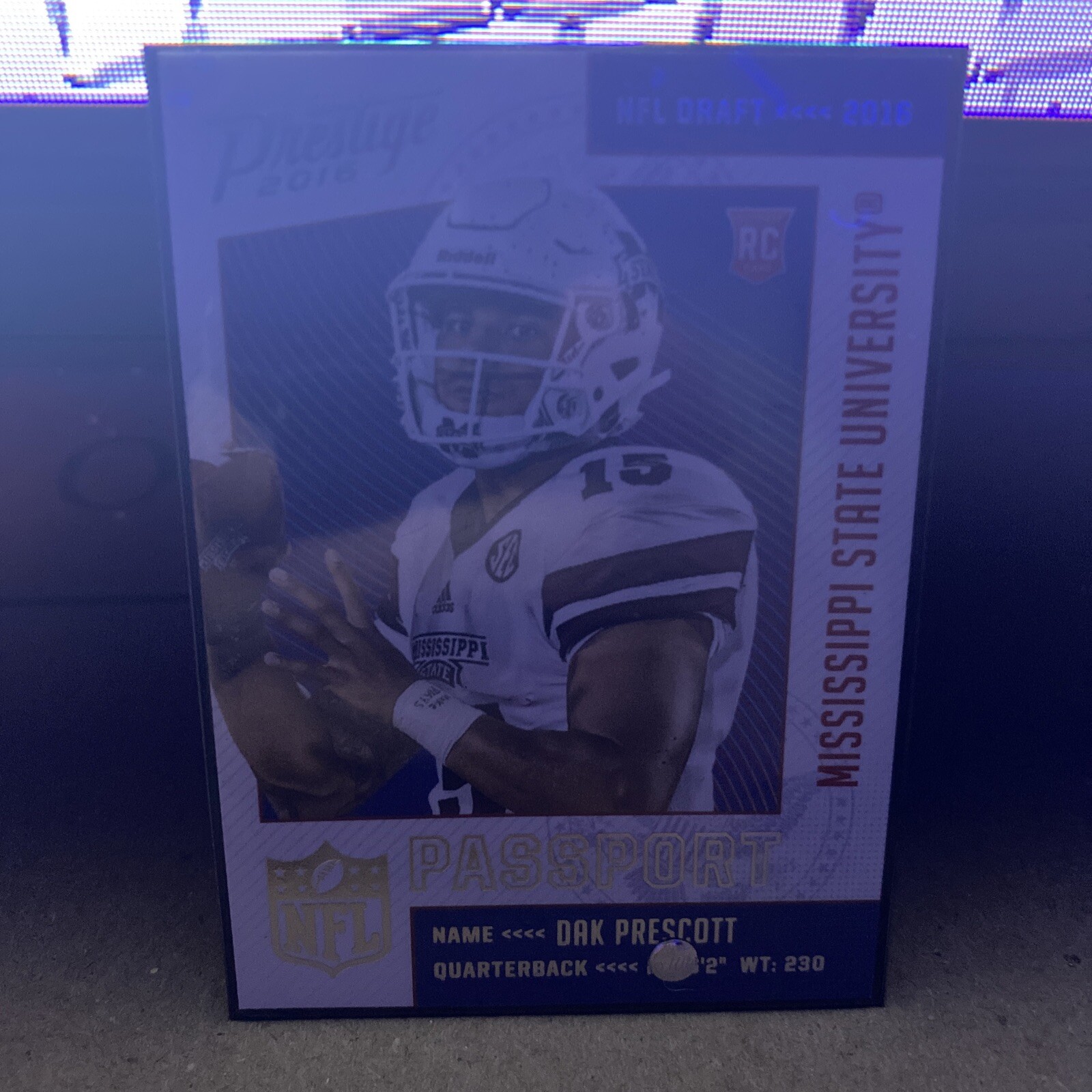 2016 Panini Prestige - NFL Passport #3 Dak Prescott (RC)