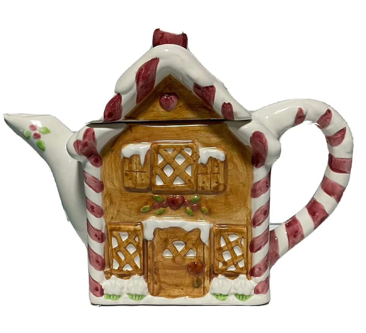 Gingerbread teapot & gingerbread sign