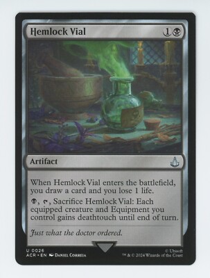 Hemlock Vial - 0026 - Assassin's Creed - MTG