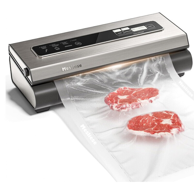 Powerful 90Kpa 6-in-1 Compact Vacuum Sealer for Food Preservation