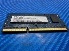 MacBook Pro 13" A1278 2012 MD101LL/A Elpida So-dimm Memory Ram 2gb pc3-12800s