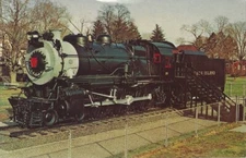 Postcard NY Long Island 35 Train Nassau County Eisenhower Park  New York