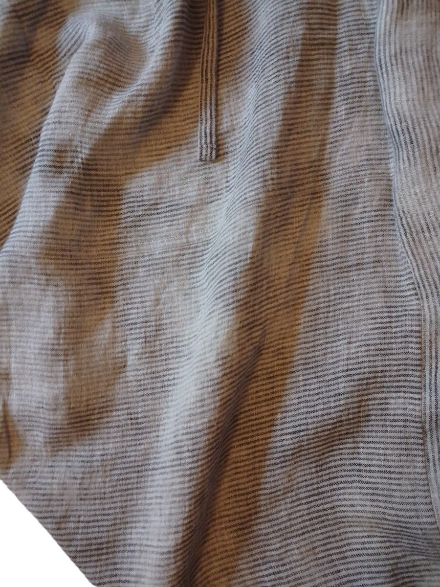 Sarouel Femme Issey Miyake Style - Gris Rayé - Taille X à XL - Neuf Sans étiquette