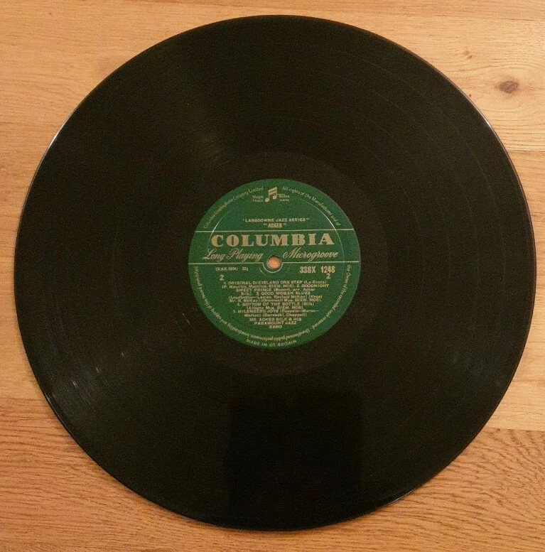 Mr. Acker Bilk And His Paramount Jazz Band -Jazz Vinyl LP 33 SX 1248 mono