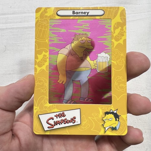 Lot Of 2 Simpsons Artbox Film Cardz #24 Groundskeeper Willie & #32 Barney VTG - Picture 2 of 5