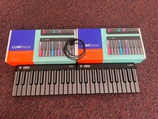 ROLI LUMI Keys Light‑Up Portable MIDI Keyboard | Smart Piano | Bluetooth x2