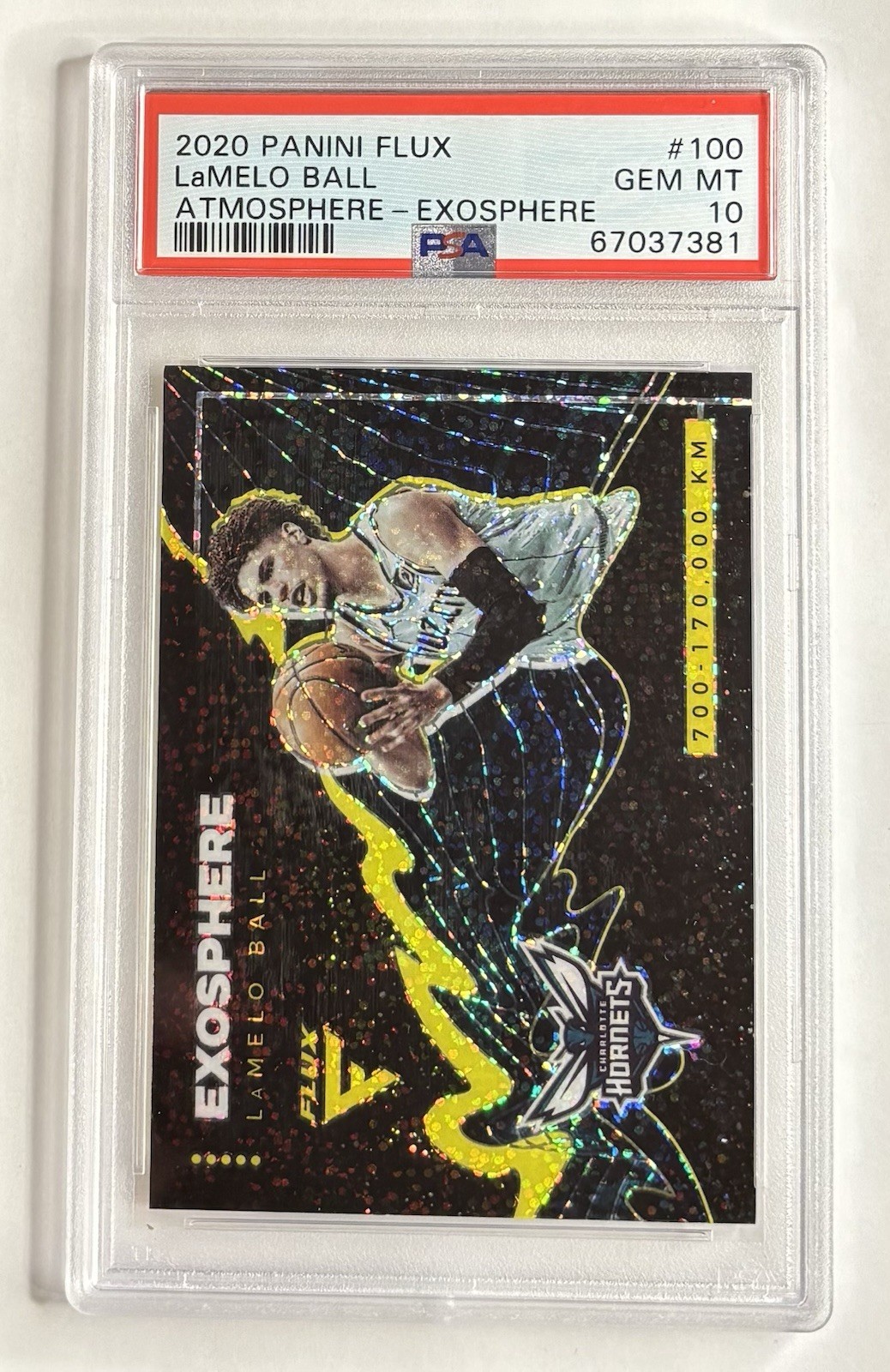 2020-21 Panini Flux - Atmosphere Exosphere LaMelo Ball #100 (RC)
