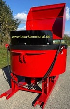 Betonmischer Mischer Antrieb hydraulisch 1200L Zwangsmischer Selbstbeladung