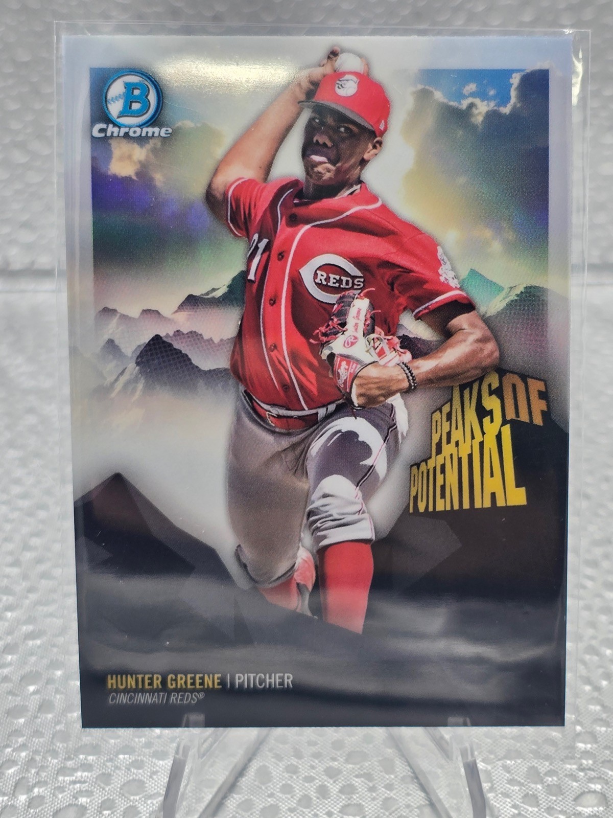 2018 Bowman Chrome Hunter Greene Peaks of Potential!