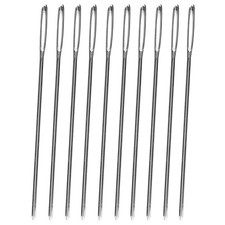 Tandy Leather Stitching Needle - Smooth Hand Sewing with Blunt Tip Silver
