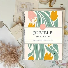 The Bible In A Year A 52-Week Study Spiral Bound Gods Word Plan for Women