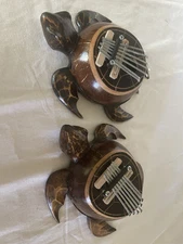 Sea Turtle Kalimba Thumb Piano Karimba Mbira Set Of 2