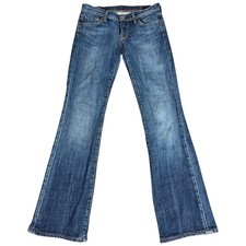 Citizens of Humanity Kelly Low Waist Bootcut Jeans Womens 25 Blue Denim Stretch