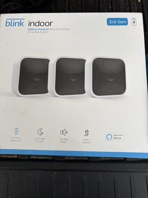 Blink Indoor (3rd Generation) Security Camera - 3 Camera Kit