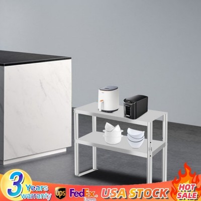 Stainless Steel Work Table Commercial Kitchen Food Prep Spices Table 12'' x 30''