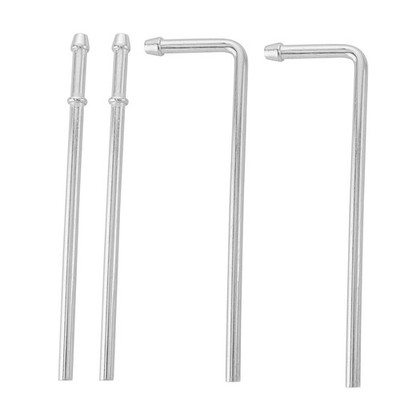 Exhaust Hanger Weld On 90 Degree Bent 9.5'' Straight 9.7'' Rods 4 PCS