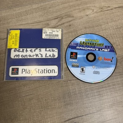 Dexter's Laboratory: Mandark's Lab (Sony PlayStation 1, 2002) disc only tested