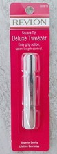 Vintage Revlon Square Tip Deluxe Tweezers USA