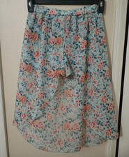 Girls Floral Skirt Size 10