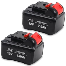 2 PACK For Dewalt DCB122 7.0Ah 12V 12 Volt Max Lithium Ion Battery DCB124-2