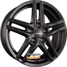 4x RONAL R65 Jetblack-Matt 7x18 ET51 5x112 4x RONAL R65 Jetblack-Matt 7x18 ET51 5x112