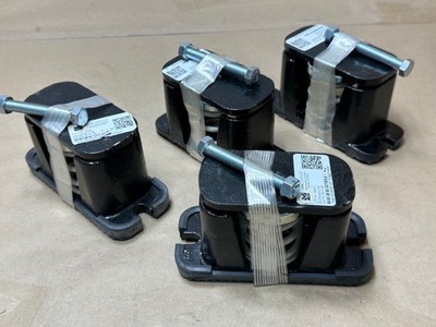 4x Pack Lot YMC Group 700102, VMC BE-1C-100 50-520Lbs Spring-Flex Isolators