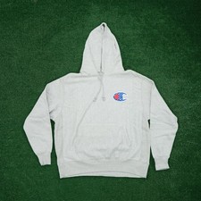 Champion Life Men's Grey Reverse Weave Pullover Hoodie Fleece