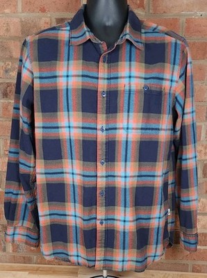 The North Face Shirt Mens Large Plaid Hayden Pass Button Down Outdoors Hiking