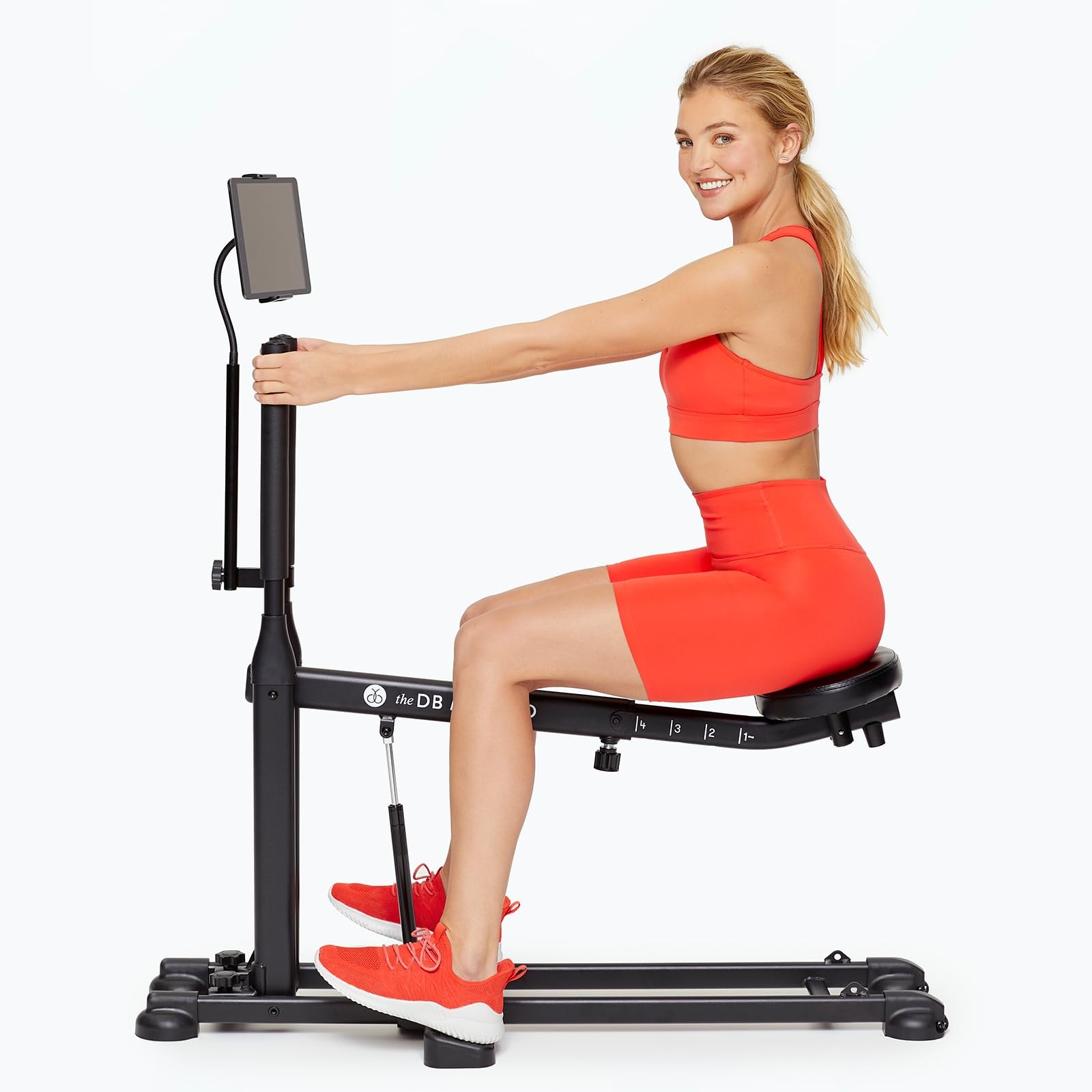 Squat Machine with Phone Mount, Workout Equipment for Home Gym, Exercise Leg ...