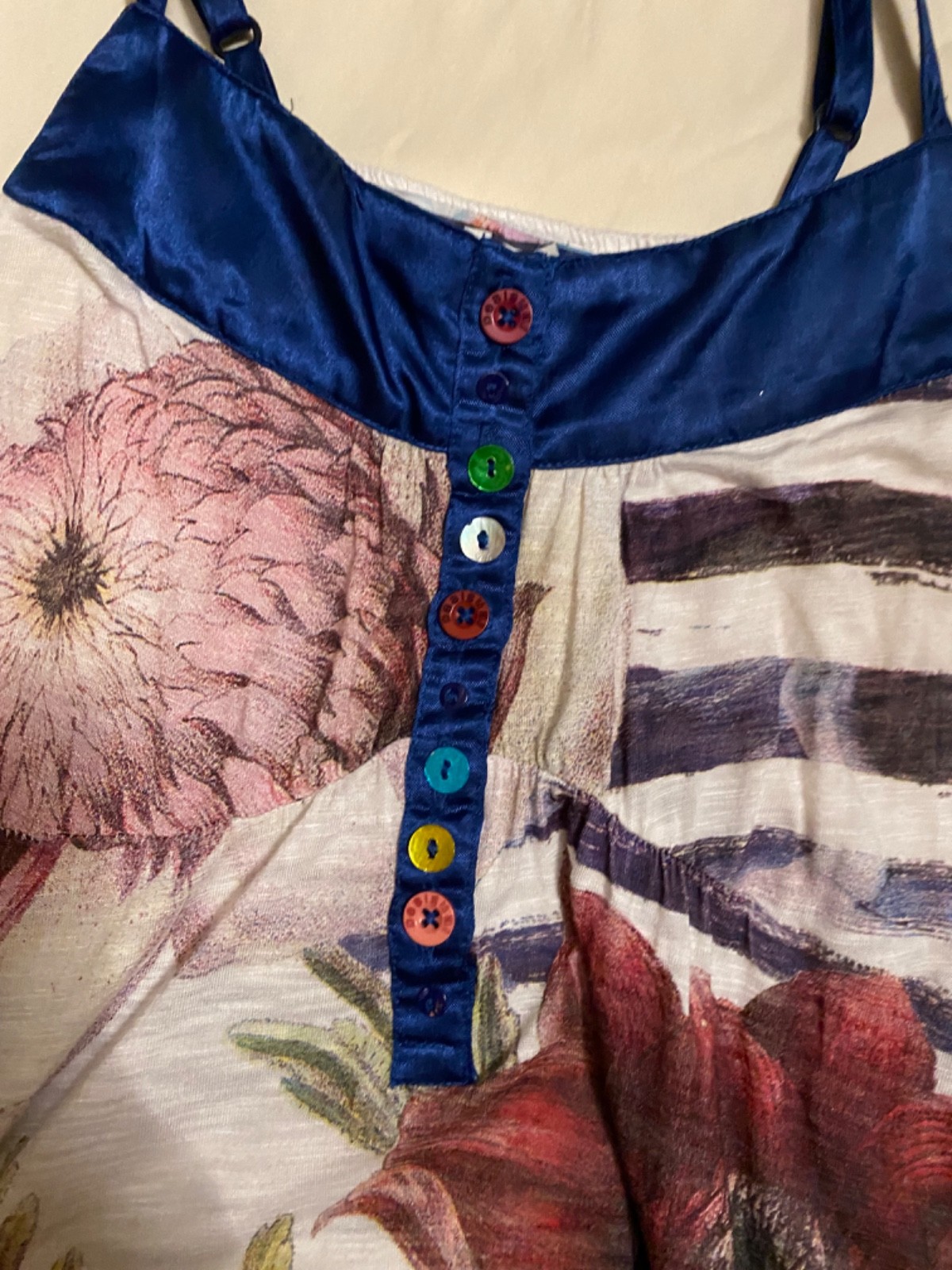 Desigual Multicolor Patchwork Sleeveless Mini Dre… - image 6