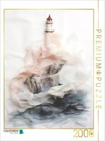 Calvendo Puzzle Lighthouse Light | 2000 Pieces, Finished Size 35.4 × 26.4 In (90