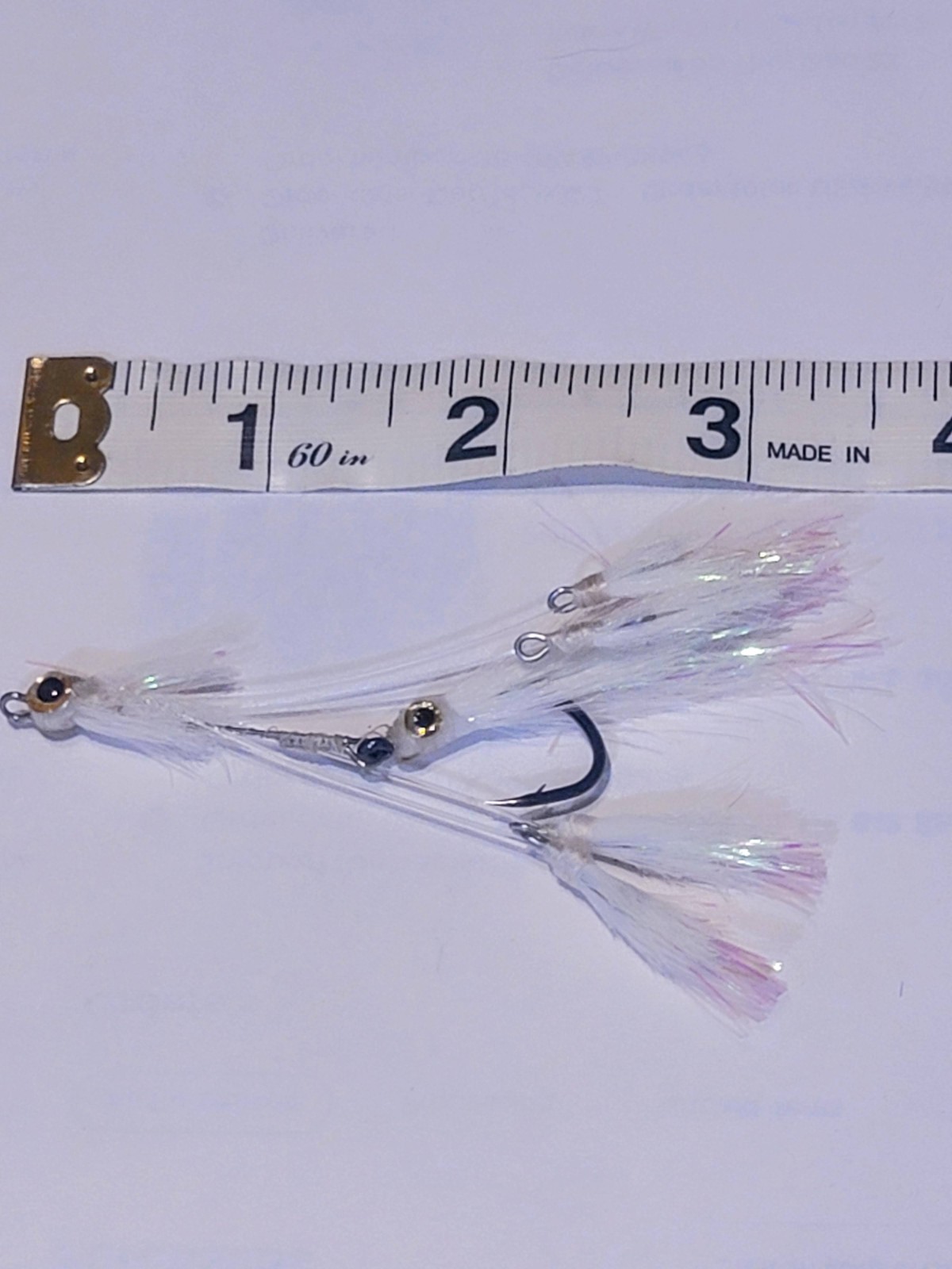 Alabama Rig Umbrella Fly Rig  Schooling Baitfish Pattern Hand  Tied Fly Trout  - Image 3