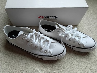 NEW Converse Chuck Taylor All Star 9.5 M 11.5 W White/Black