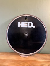 HED. Carbon Rear Disc Carbon 126mm Hub 12-17 Screw on Freewheel 700c Tubular Tub