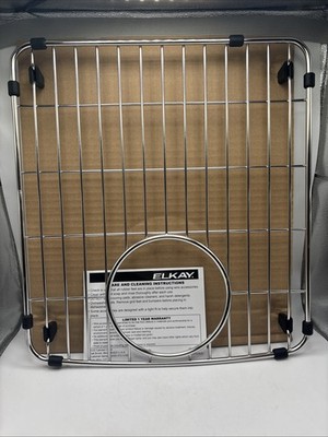 Elkay LKOBG1415SS Sink Bottom Grid Stainless Steel 12-3/4 x 14-1/2 Rack Open Box