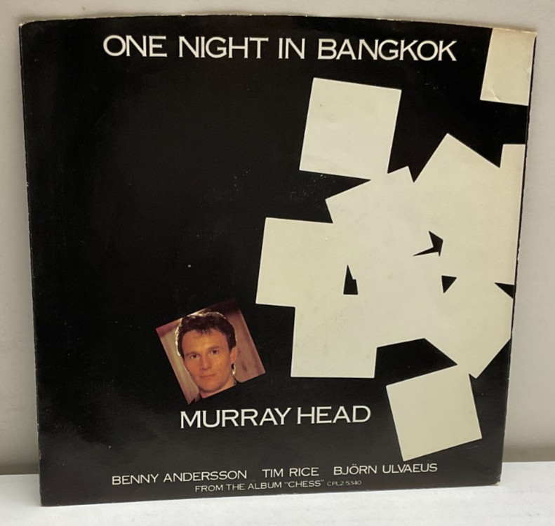 B49 Murray Head: One Night In Bangkok, 1984 RCA Records PB-13988 - Synth-Pop 45