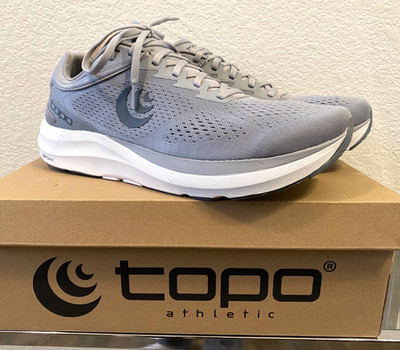 Topo Athletic Phantom 3 Road Running Athletic Shoe Men's 12.5 Gray 5 MM Drop