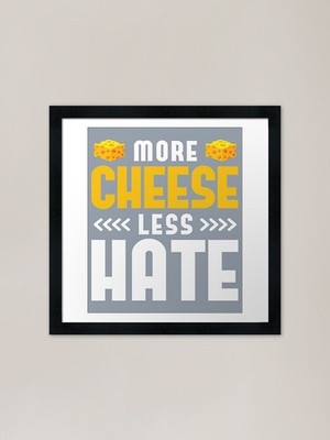 Käse T Shirt Käse Feta Parmesan Gerahmtes Wandbild Poster Leinwanddruck Bild