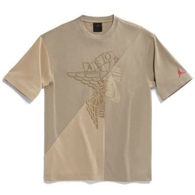 Cactus Jack by Travis Scott x Jordan T-Shirt 'Khaki/Desert' CW3167-247 Men s XL