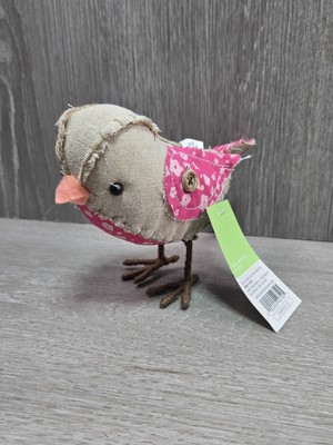 Target Spritz Bird 2015 Pink Floral Stitching Spring Easter NWT