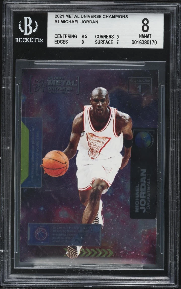 2021 Skybox Metal Universe Champions - Michael Jordan #1 for sale